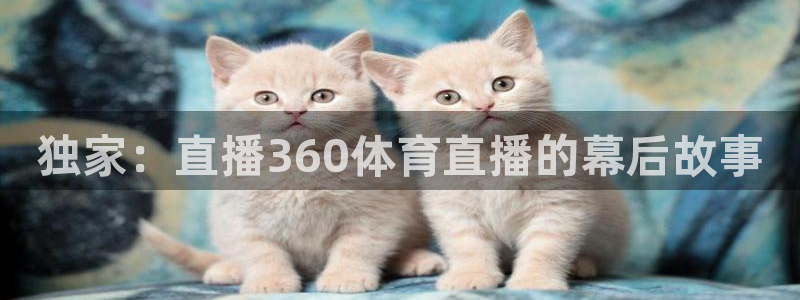 360体育在线观看：独家：直播360体育直播的幕后故事