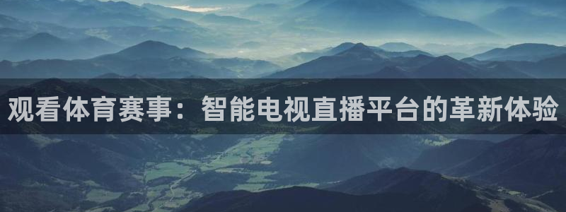 雨燕360免费体育直播：观看体育赛事：智能电视直播平台的革新体验